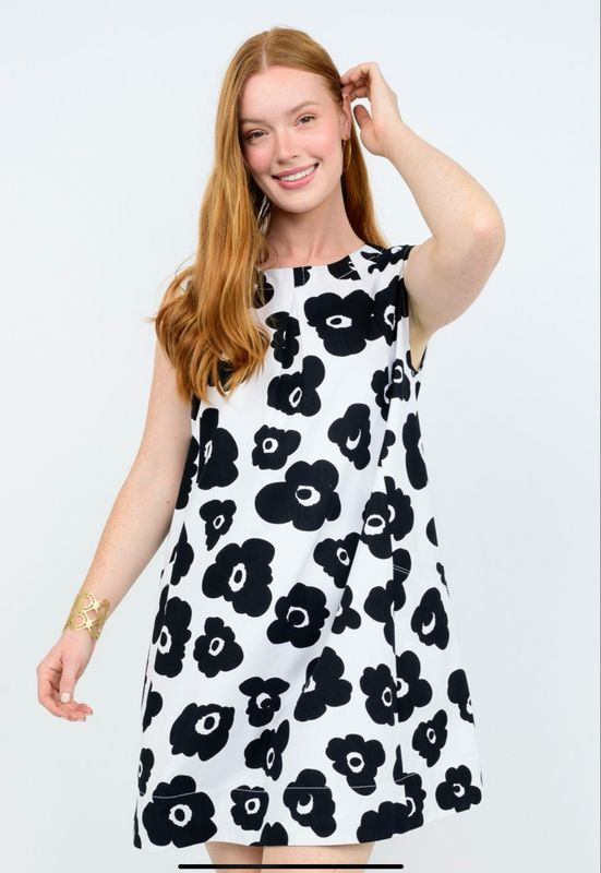 Uncle Frank 75703 Pop Flowers Swing Sundress