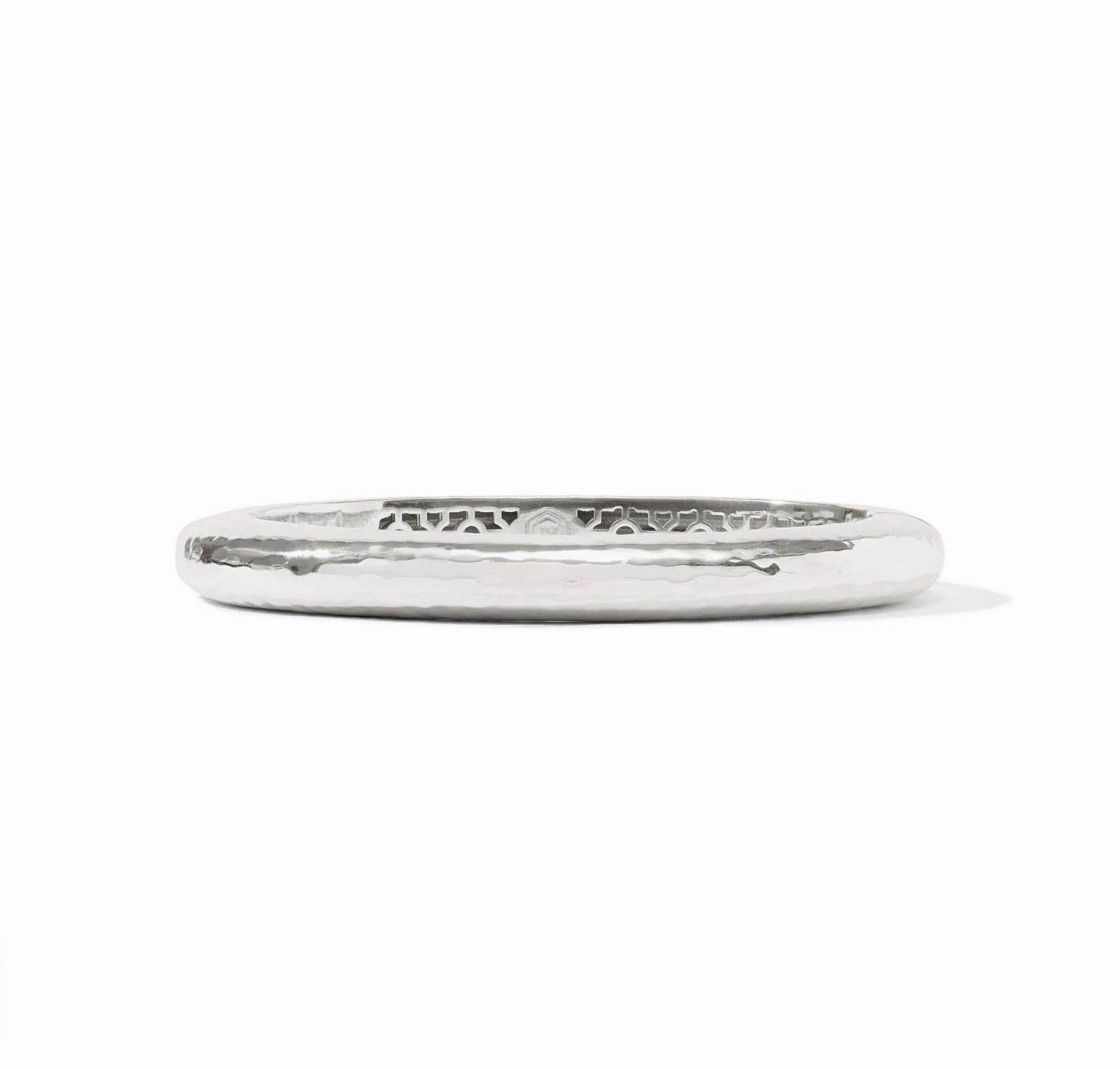 Julie Vos BG333S00 Catalina Hinge Bangle -Silver O/S