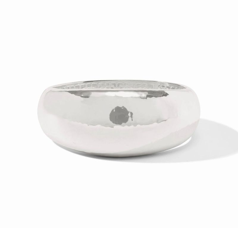 Julie Vos BG312S00 Catalina Statement Hinge Bangle-Silver O/S