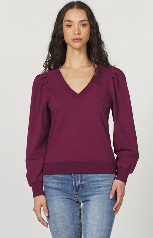Another Love VCKN1836BRX Sammi sweatshirt-Bordeaux