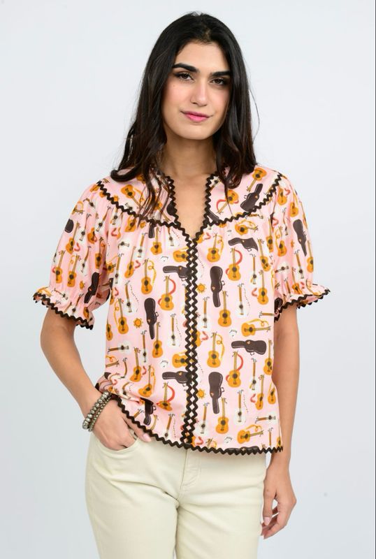 Sister Mary La Guitarra Top