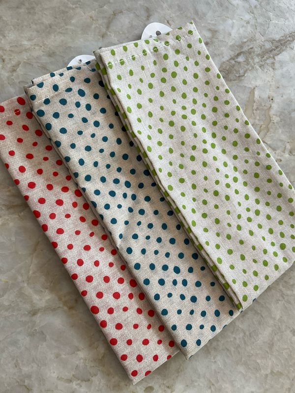 Polka Dot Cloth Napkins