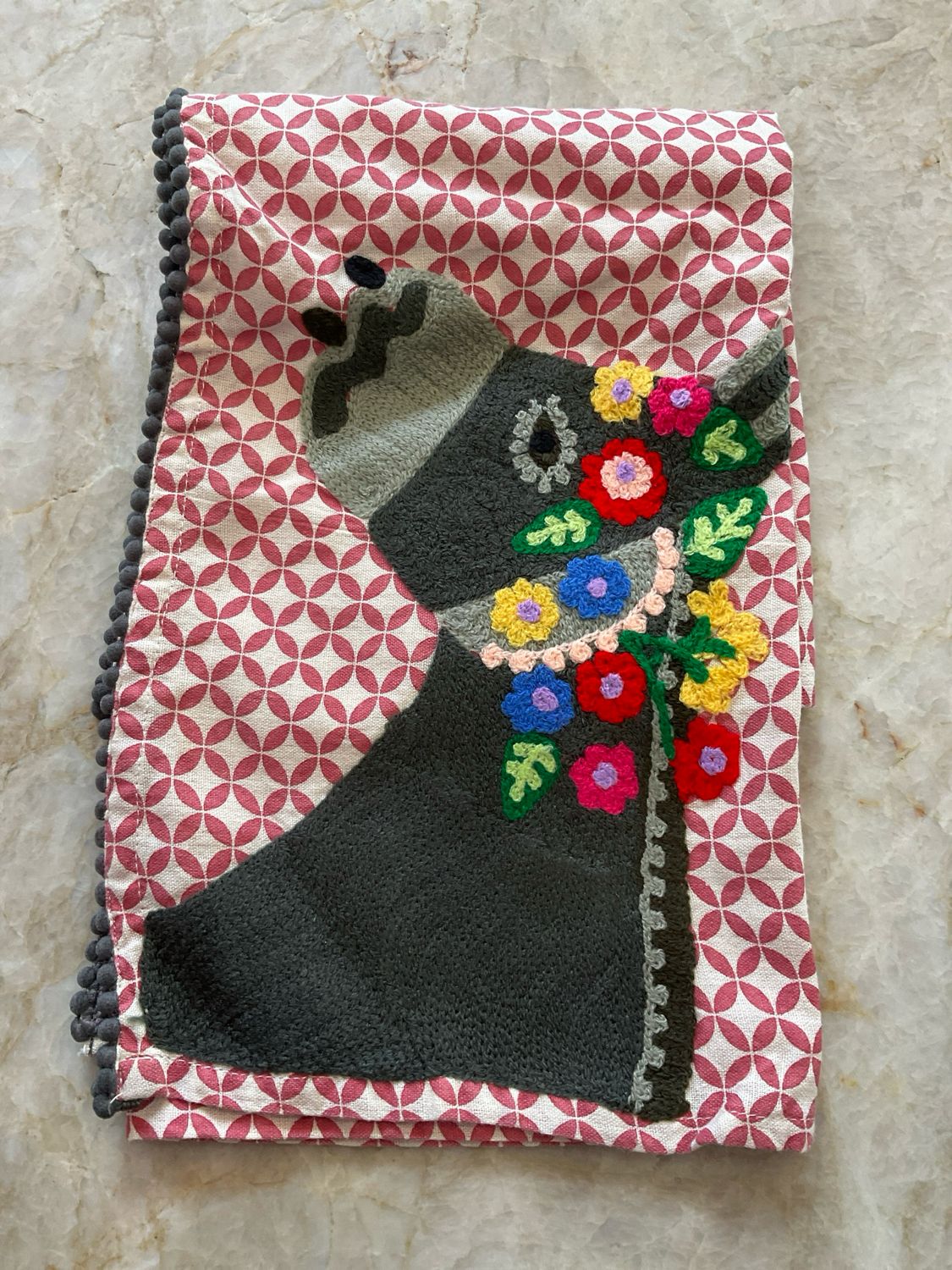 Karma Living Tea Towel Donkey in the Farm