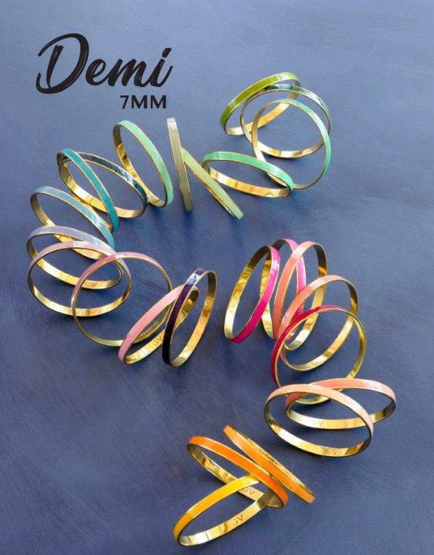 Glitterville Spangle Bangle-Rainbow Asst. 7mm 