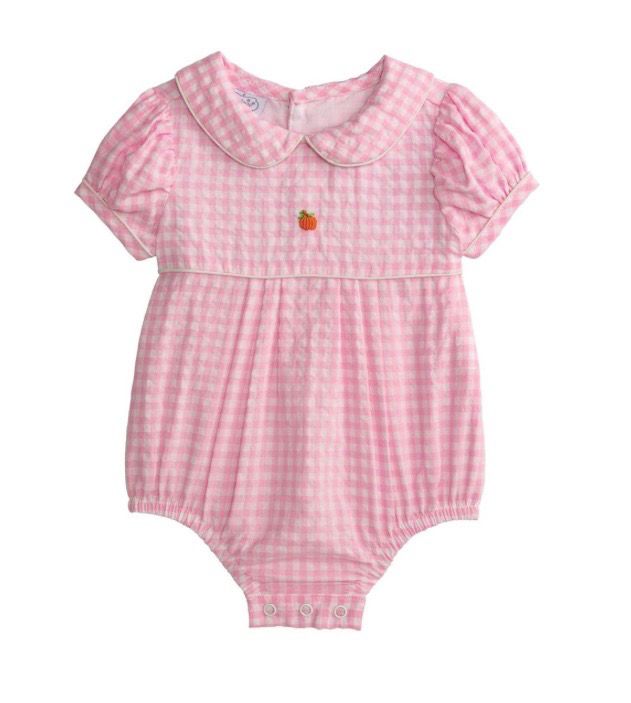 MudPie 10710164 Gingham Girl Bubble