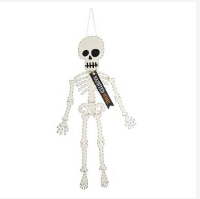 MudPie 4025004 Skeleton Door Hanger