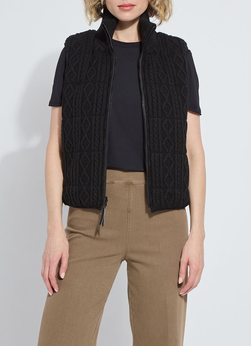 Lysse 24-3643-M7 Prudence Revers. PufferSweat Vest