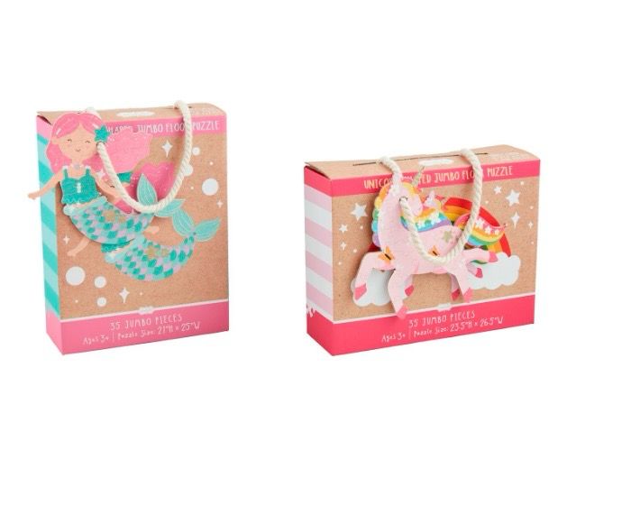 MudPie 11820065 Jumbo Shaped Puzzles