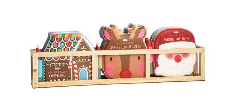 MudPie 11620114 Christmas Water Wizard Books