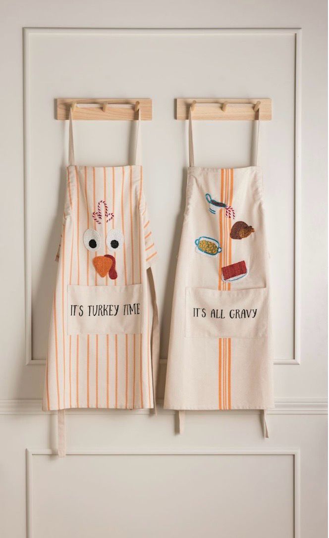 MudPie 40910041 Thanksgiving Aprons