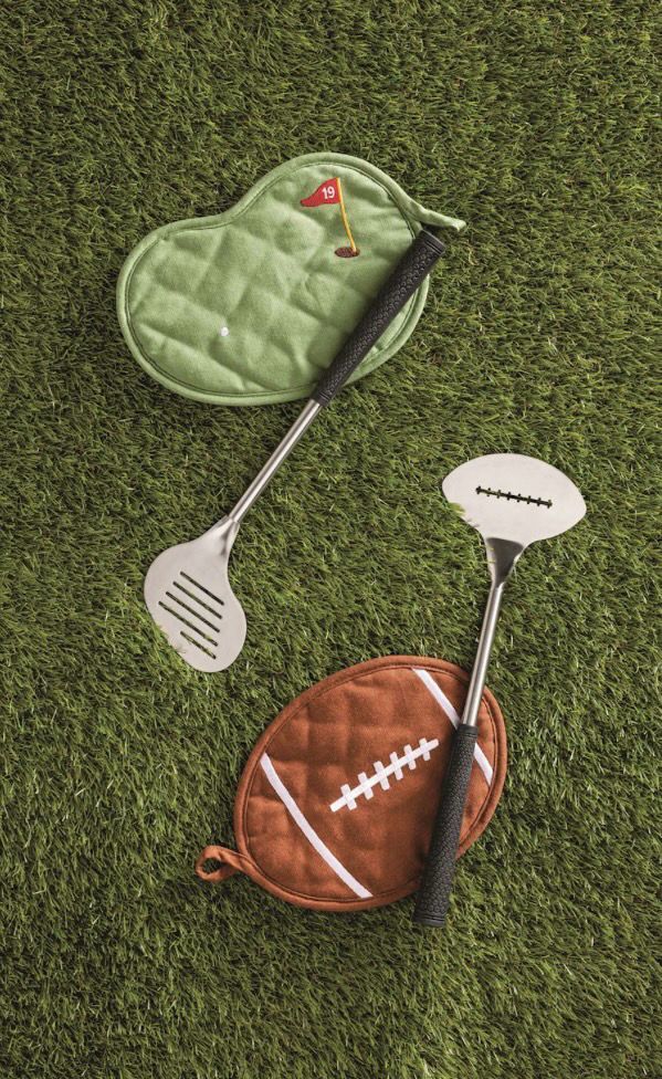MudPie 46300277 Sports Grill Sets