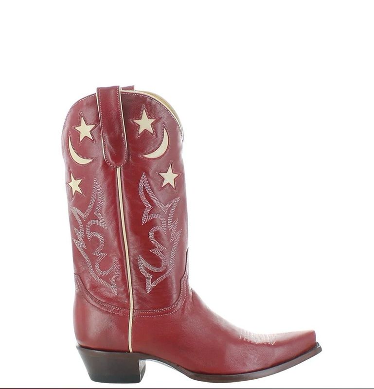 Old Gringo YL4090-1 Moon Classic 12in. Red Boot