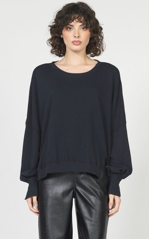 Dear John DSW3163U9BLK Trenton Sweatshirt-BK