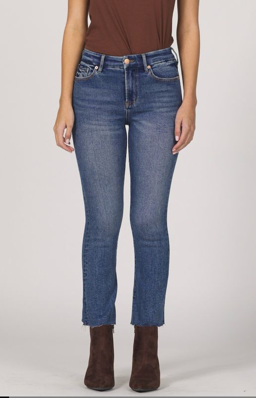 Dear John DPM43A524PMR Jeanne midrise fray cut hem