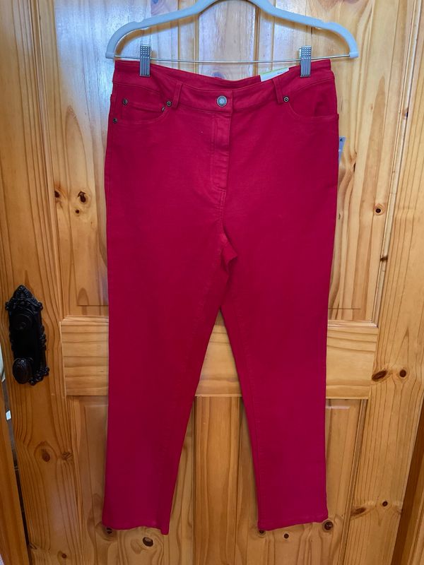 Slimsation M35711PM 5pkt Ankle Jean-Chilipepper