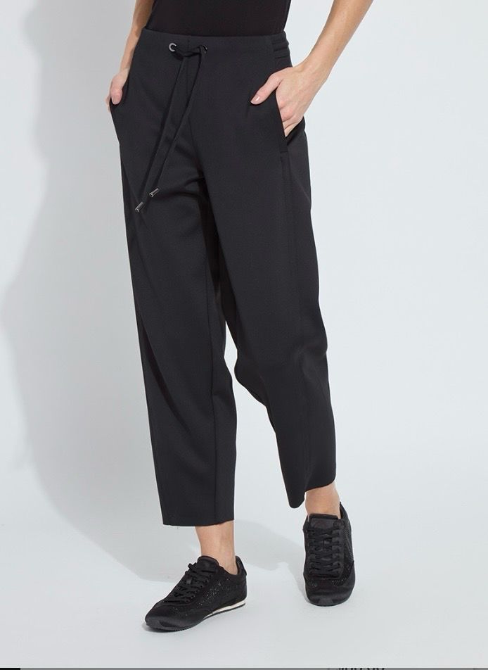 Lysse 13-3686-M7 Desi Neoprene Barrel Jogger-BK