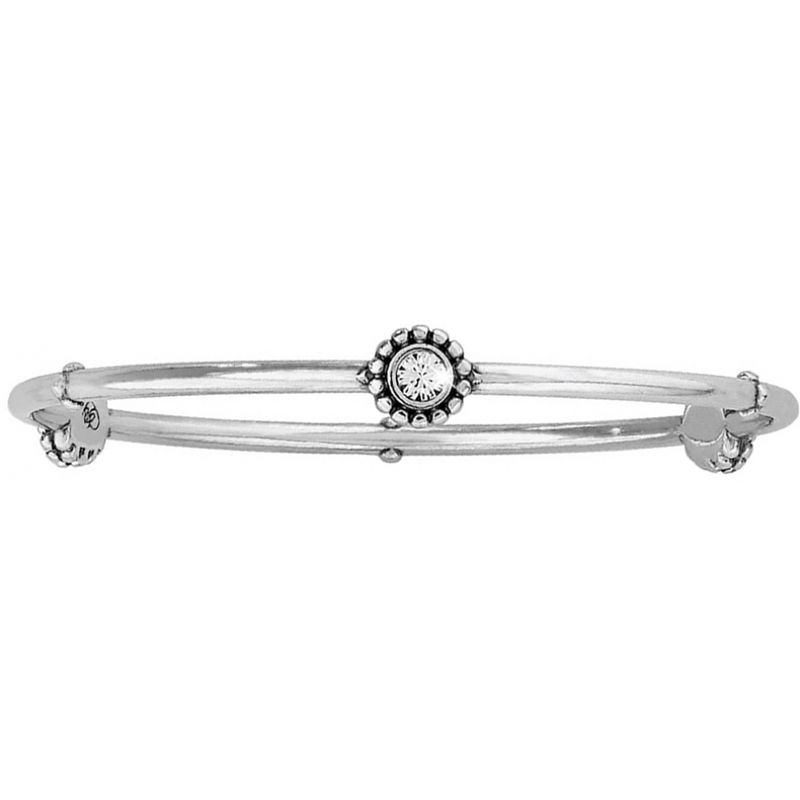 Brighton J39172 Twinkle Round Bangle-Silver
