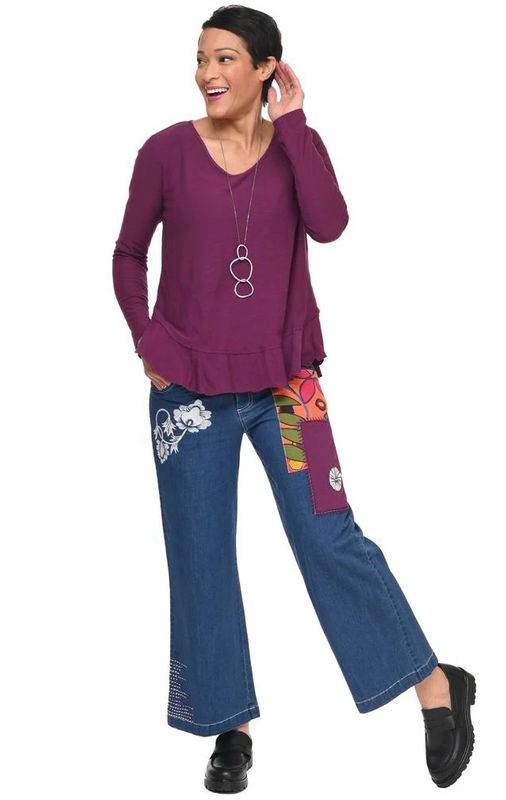 Tulip CS112 Jolie Tee-Mulberry