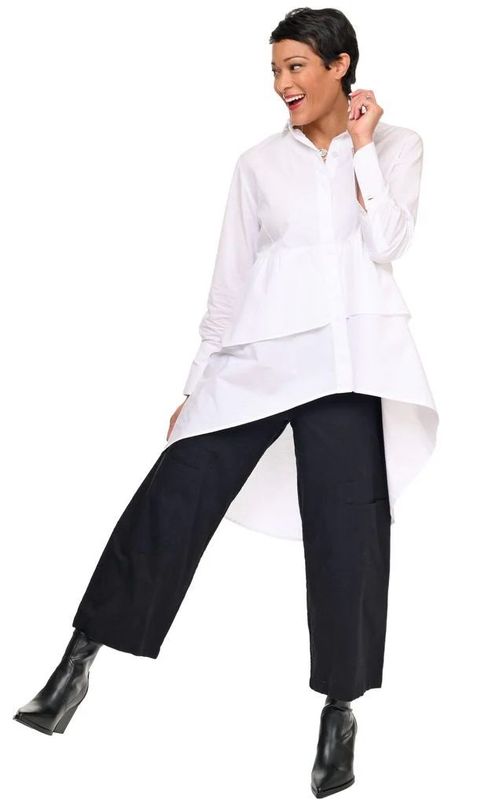 Tulip CV1232 Diana Top-White