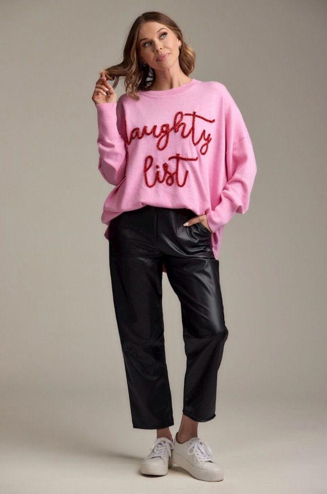 MudPie 80140116 Holiday Sparkle Sweater-One Size