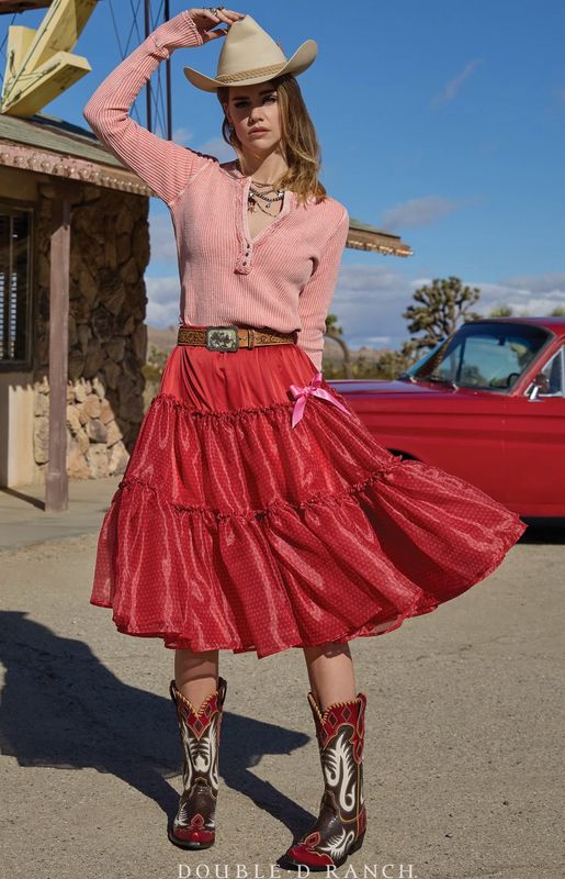 Double D S1833 Prairie Swing Petticoat Skirt