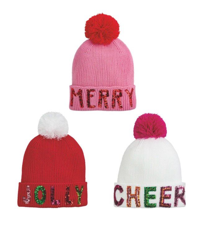 MudPie 86010072 Holiday Beanie