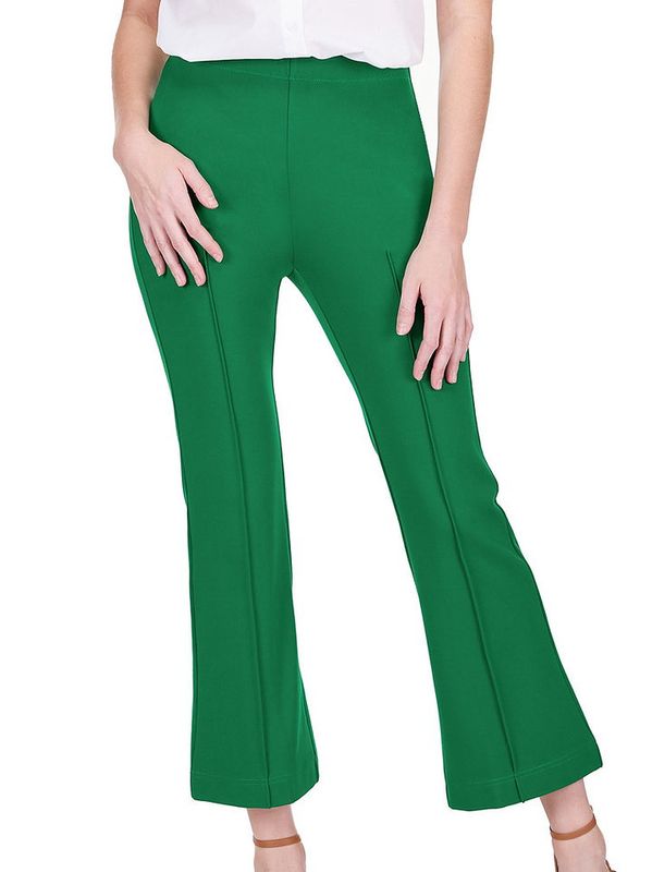 Jade 74Q9995 Front Seam Ponte Bell Ankle-green