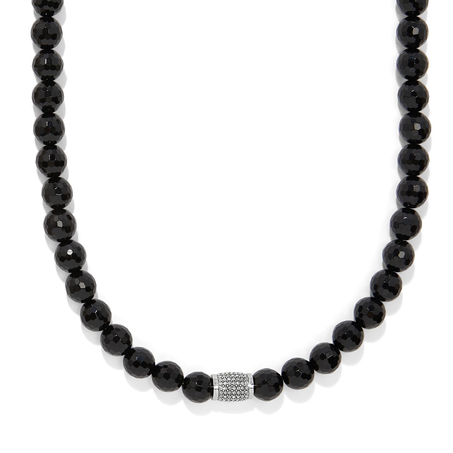 Brighton JM0075 Meridian Solis Black Bead Necklace