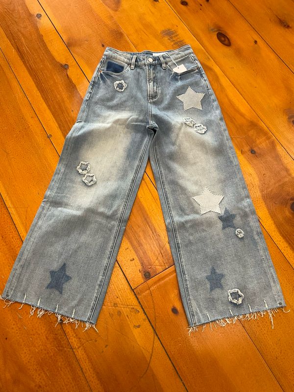 Kyla Seo KYSH14 Fatima Jeans-Blue