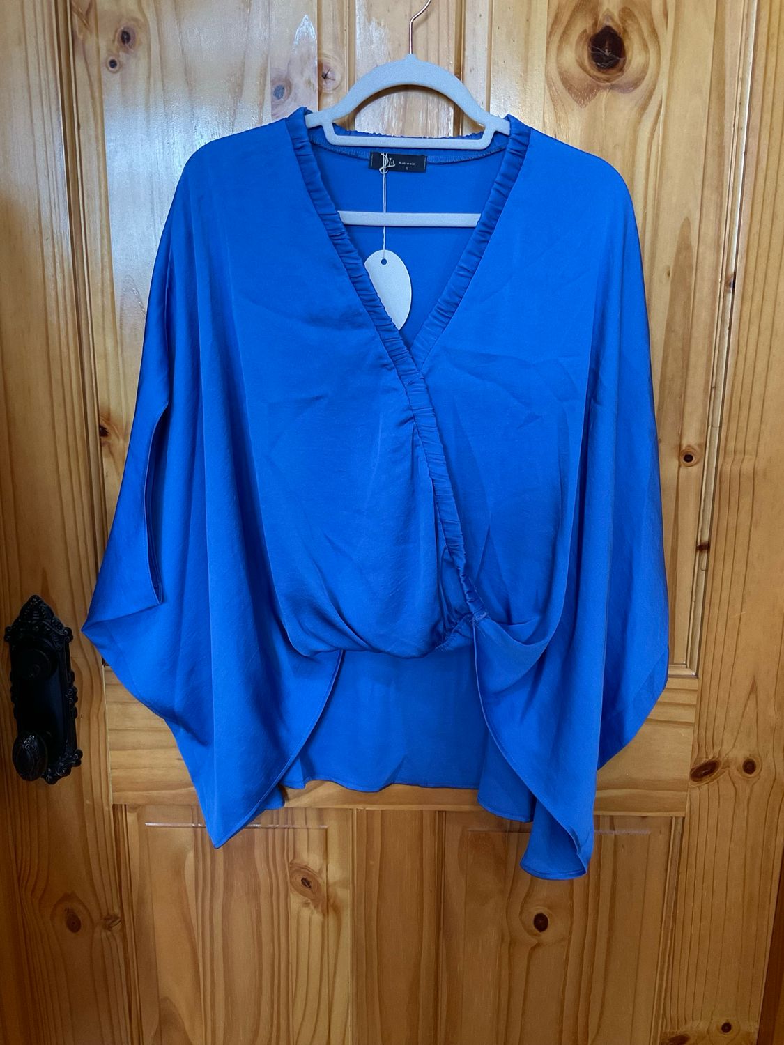 KLd. Signature KD45283 Kimono Top-Blue