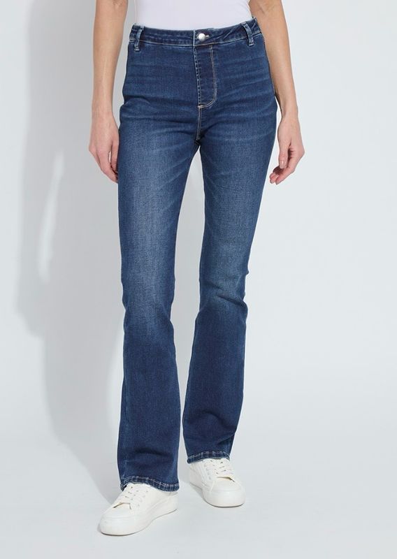 Lysse 10-3663-M9 Estelle Everyday Flare Denim-DK