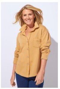 Habitat/Escape 28095 Terry Anywhere Shacket-Honey