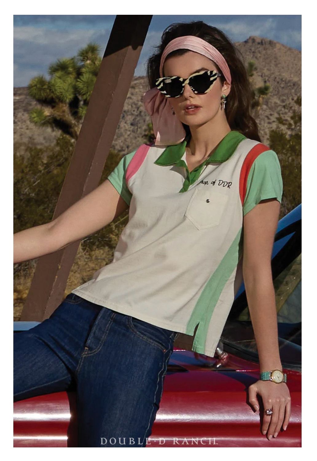 Double D T4101 Atomic Cowboy Top