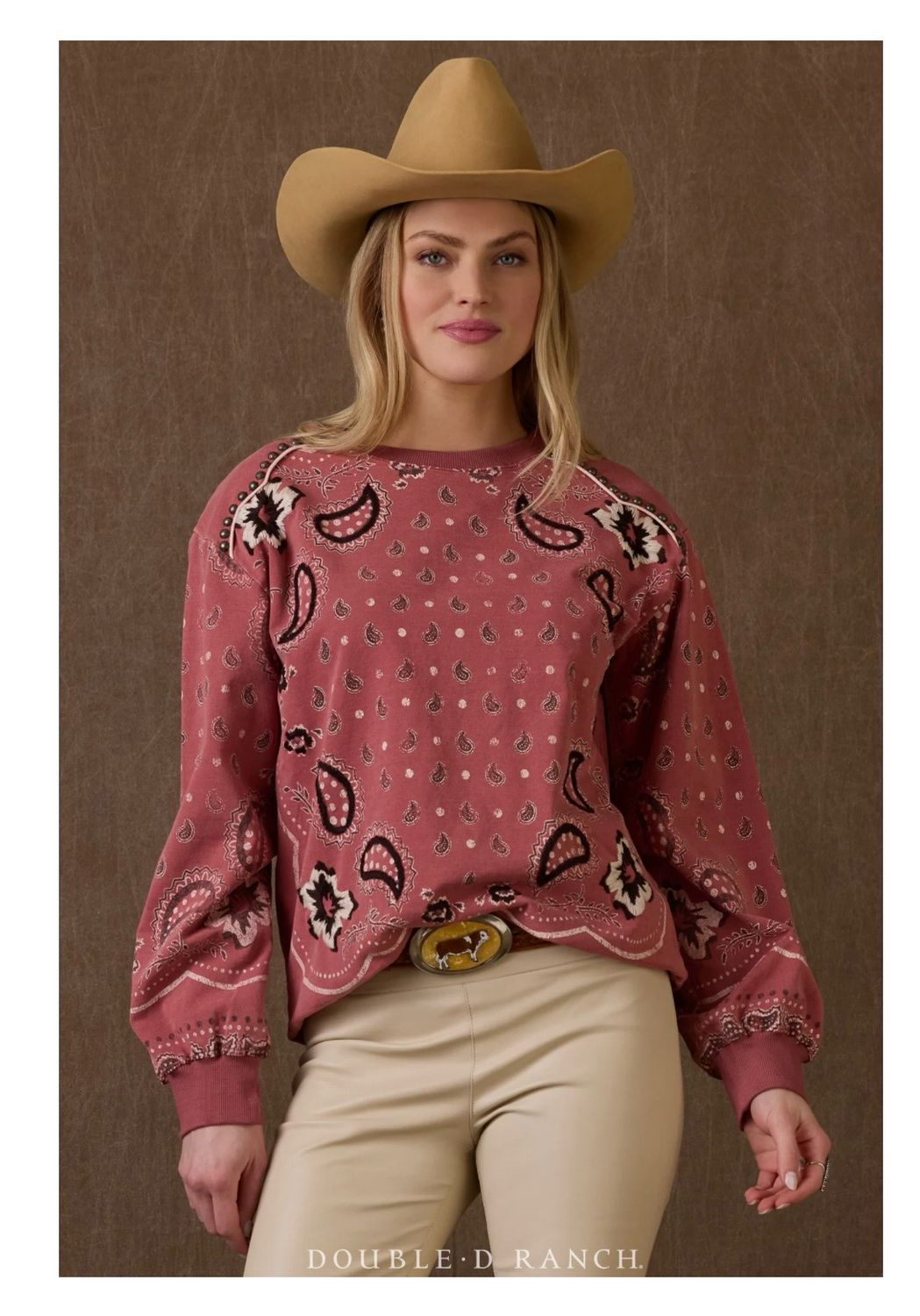 Double D T4099 Charlie’s Bandana Sweatshirt 