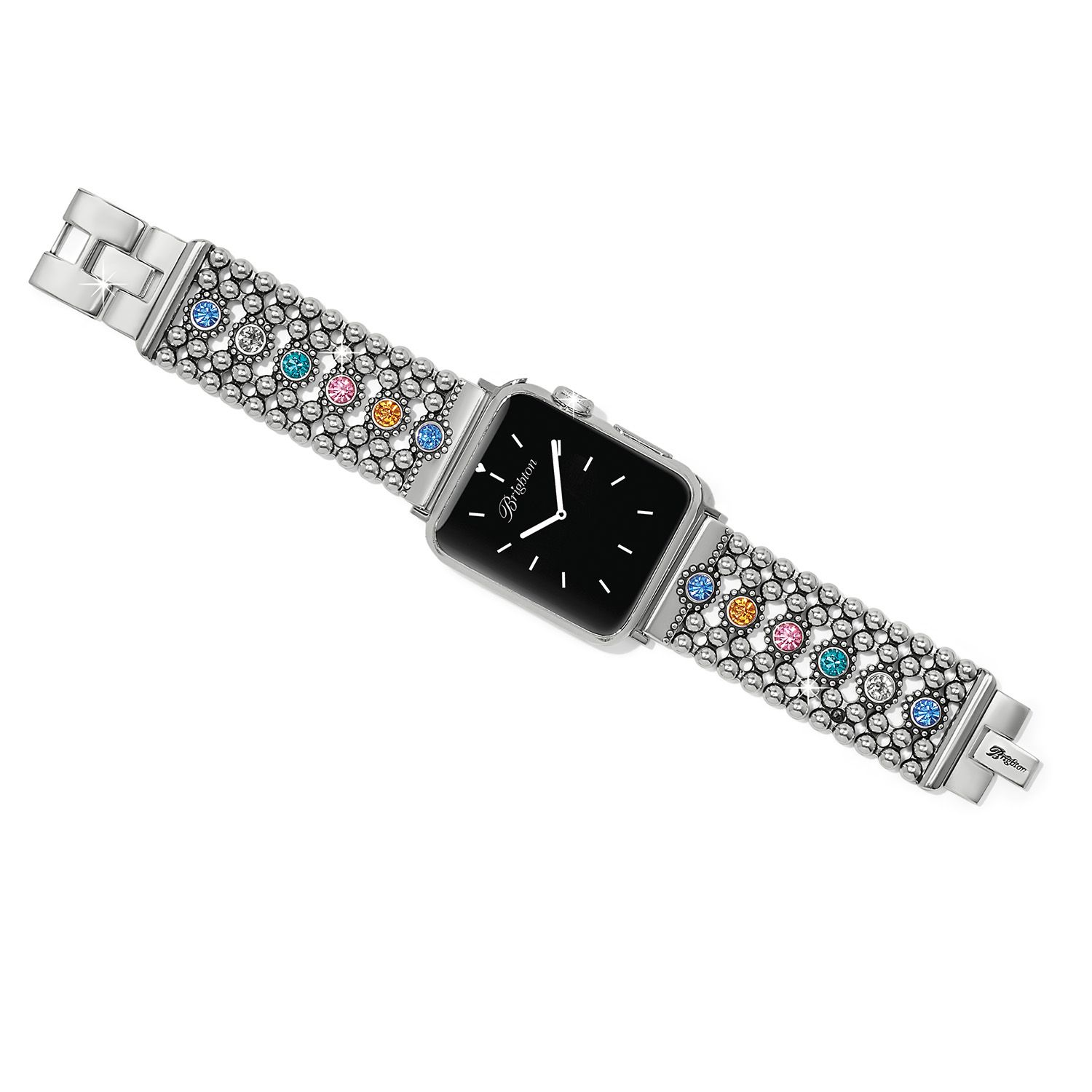 Brighton W41313 Twinkle Link Multi Watch Band-Silver