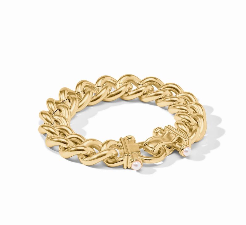 Julie Vos BL246GPL00 Dolce Link Bracelet-Pearl O/S