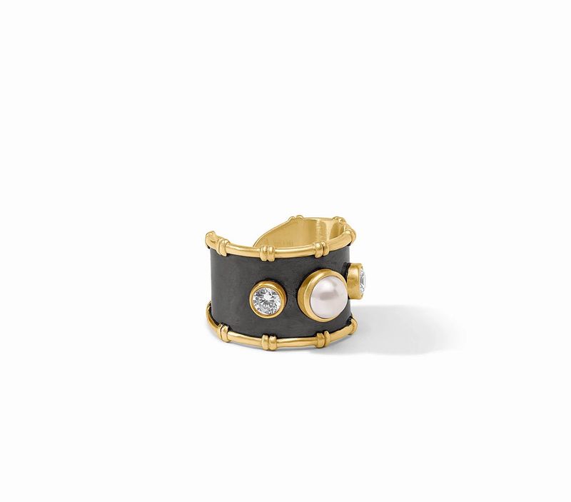 Julie Vos R248OGPL Tribeca Ring-Pearl