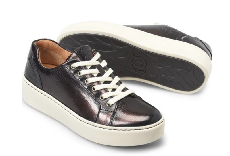 Born BR0054353 Mira Tennis Shoe-Bronze Metallic