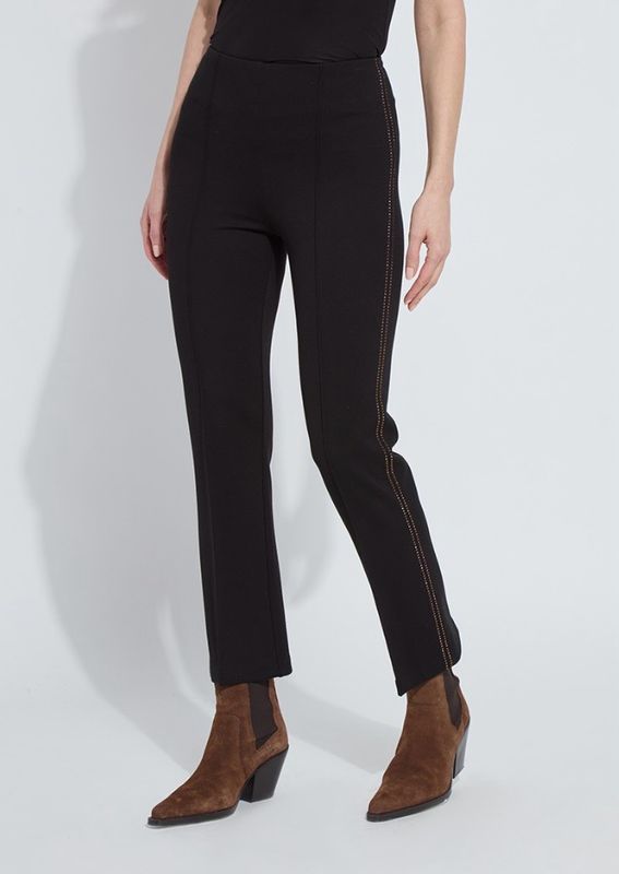 Lysse 13-3707-M2 Elysse Pant-Crystal Ankle Black