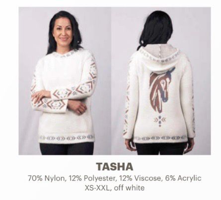 Venario Tasha Hoodie-White
