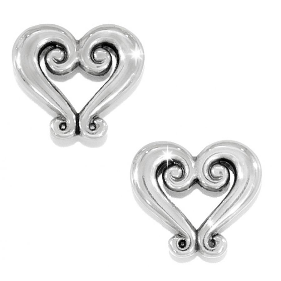 Brighton J21630 Genoa Heart Mini Post Earrings