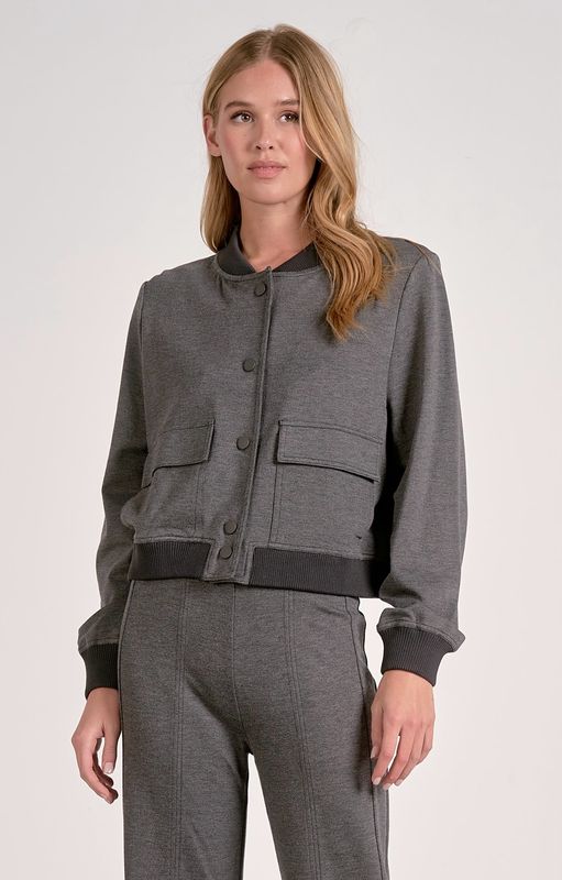 Elan SK8261 Cargo Jacket-Heather Grey