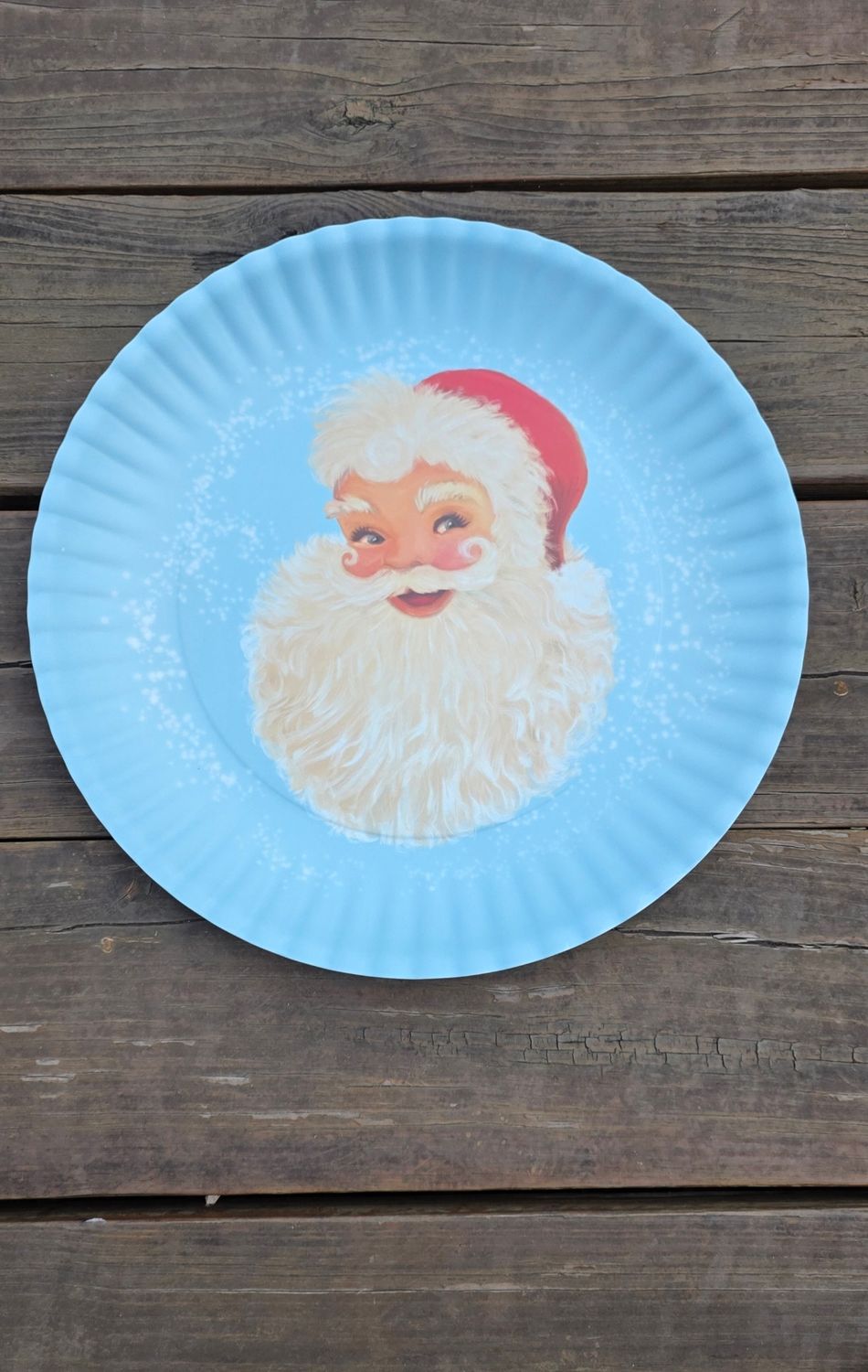 180 Degrees ME0380 Melamine Santa Platter 16”