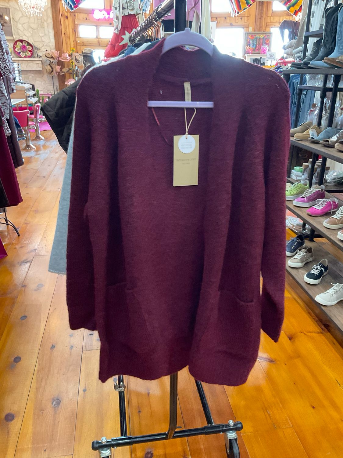 Soya Concept 33684 Gunna 13 Cardigan-Bordeaux