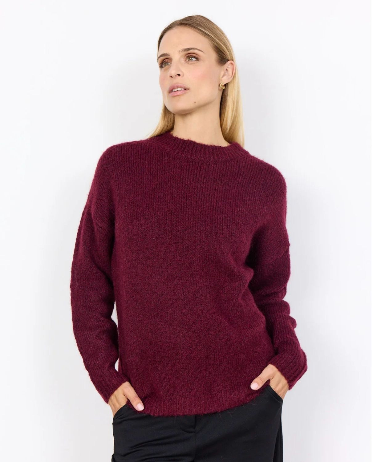 Soya Concept 33331 Gunna 1 Sweater-Bordeaux