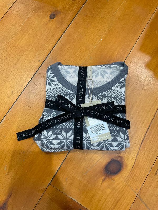 Soya Concept 26775 Biara AOP Set 129 PJ-Grey/Cream