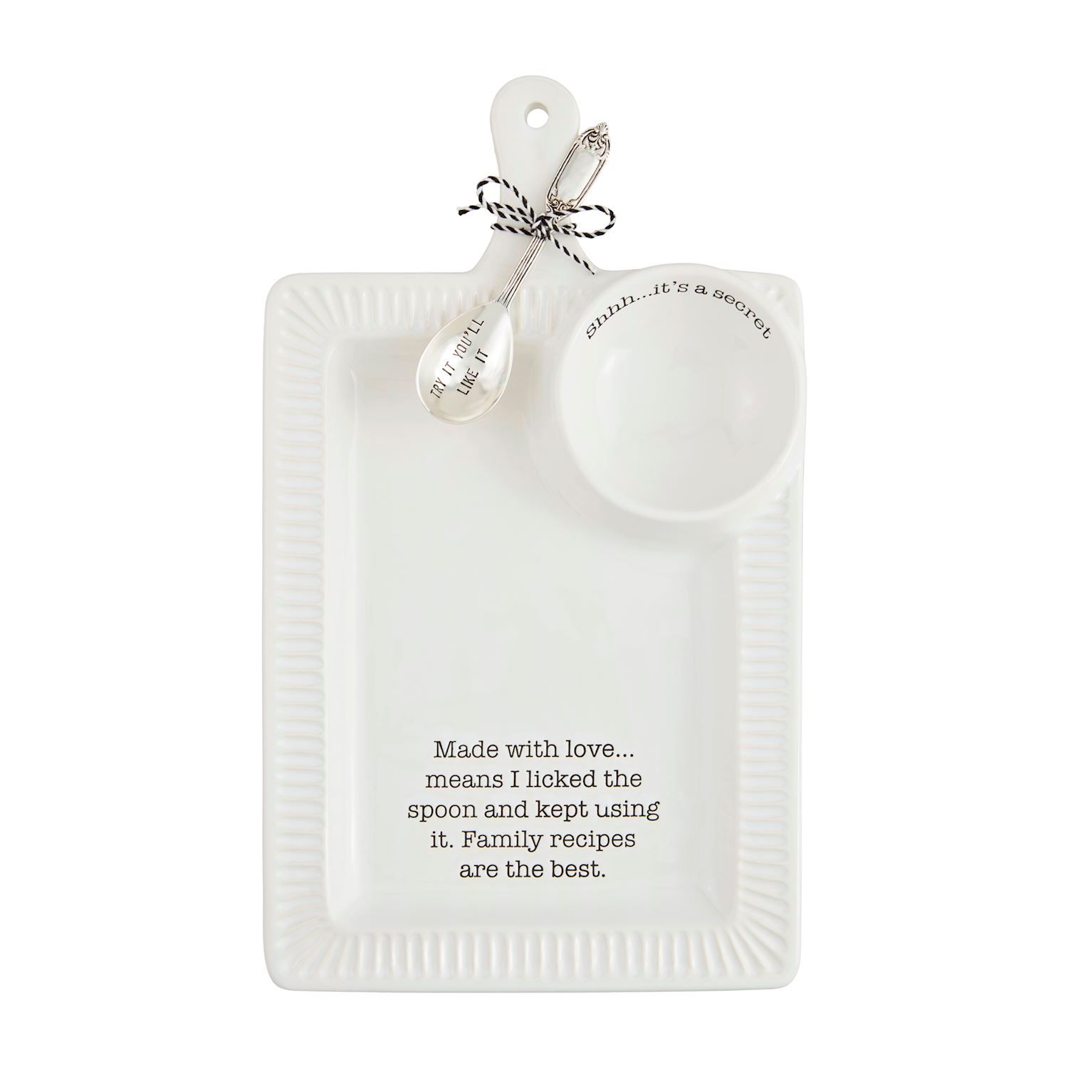 MudPie 41800159 Family Recipe Chip &amp; Dip Set