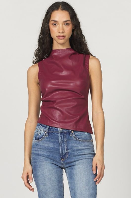 Another Love VCWV5274BRX Shaunee Top-Bordeaux