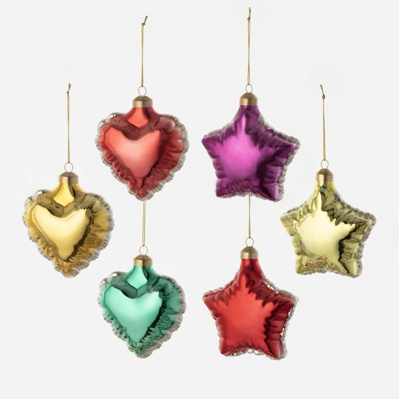 180 Degrees GB0187 Heart/Star Balloon Ornament