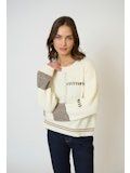 Central Park West CF25-102145 Patchwork Sweater